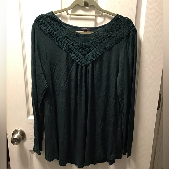 a.Jesdani Women's Plus Size Blouses 2X - Picture 3 of 6